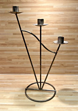 Metall Kerzenständer 3 armig Kerzenleuchter Kandelaber Kerzen