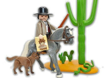 Playmobil Sheriff 1003 Neu & OVP Western Wüste Pferd Hund Cowboy