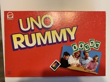 UNO RUMMY (2-4 Sp., Rarität, Mattel), Vollständig und sehr guter Zustand!
