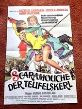 Scaramouche Der Teufelskerl Kinoplakat Poster A1, Ursula Andress, Sal Borgese