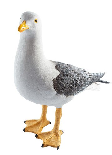 Kunststoff figur möwe - :,