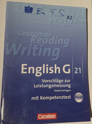 English a2 - g,