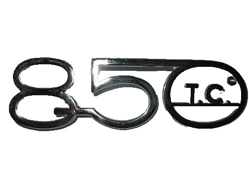 Emblem badge fiat abarth 850 - badge,