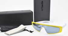 Ic! Berlin Sonnenbrille Laser Acid Yellow Silver Fashion Silver Schild Germany