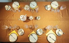 6 Personen Kaffeeservice mit Kaffeekanne etc. von Fürstenberg - wie neu