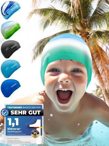 Kidverse badekappe jungen 12 - badekappe,