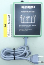 Fleischmann Transformator Art