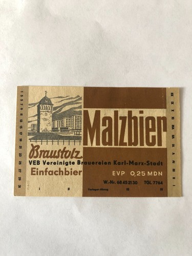 Bieretikett braustolz brauerei - bieretikett, braustolz-brauerei