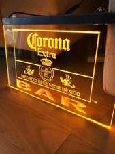 CORONA EXTRA BAR BIER LED Neonlicht Schild Pub Club Haus Zimmer Bestes Gesche...