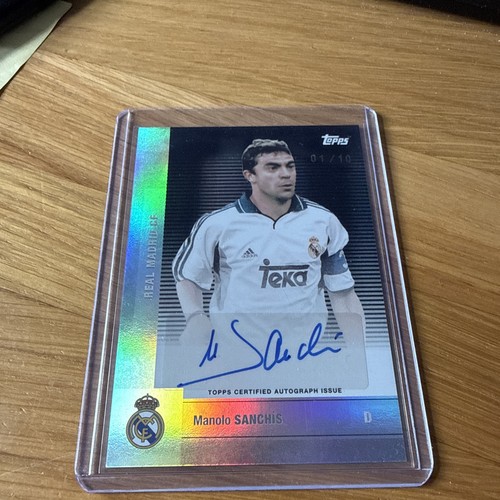 Manolo sanchis topps real - manolo,
