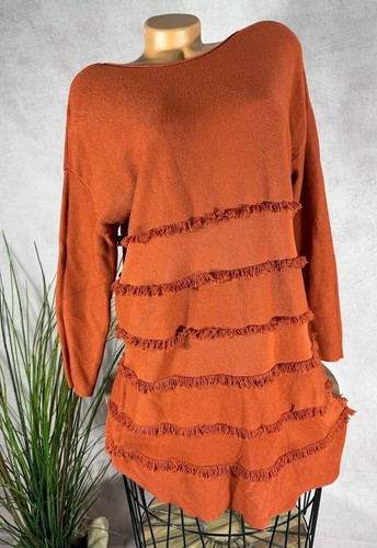 Long pullover strick tunika - pullover,
