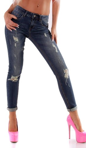 Damen slim fit stretch - slim,