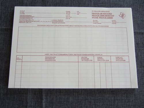 Programm berichte 5 - ti, 58