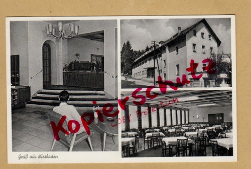 Ansichtskarte wiesbaden rheuma - wiesbaden,