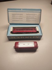 Märklin H0 3016 + 4018 Schienenbus mit Beiwagen