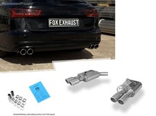 Fox Sportauspuff Audi A6 4G