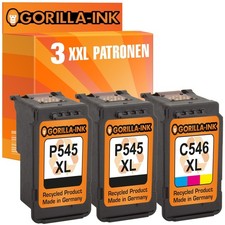 Patronen für Canon PG-545 XL CL-546 XL Pixma TS3150 TS3350 TS3351 TS3450 MG2550s