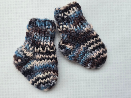 Mehrfarbige puppensocken mini - mehrfarbige,