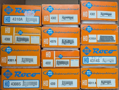 Roco güterwaggons gealtert - güterwaggons,