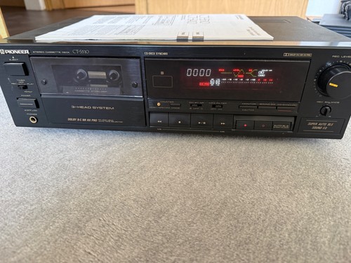 Kassettendeck pioneer 510 - kassettendeck,
