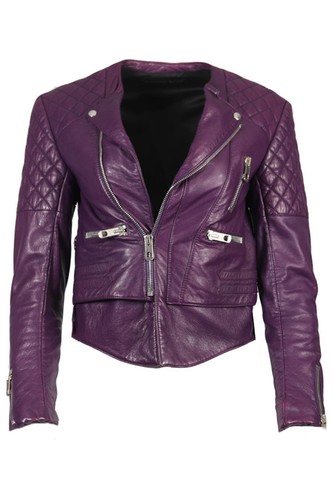Balenciaga lederjacke lila - lederjacke, fr