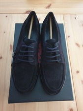 Schnürschuhe Sioux Meredira 731 H 38 bzw. 5 Nubukleder Blau Neu