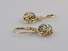 Grun Bernstein Ohrringe