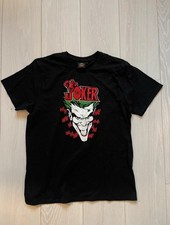 Joker Batman T-Shirt, Gr.L, Neu, ungetragen, Print  Druck Tee in Schwarz