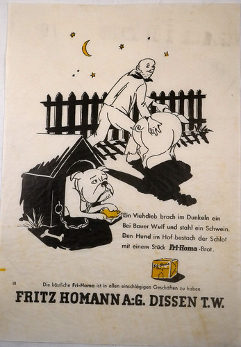 Historische werbeanzeige - historische,