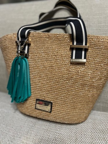 Lanvin bleu basket tasche - bleu,