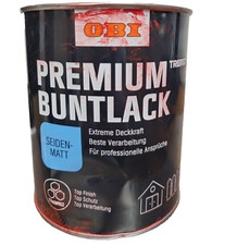 LACK  750 ml seidenmatt ral 3000 Feuerrot BEULE Acryllack