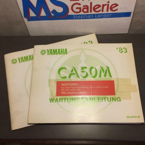 Yamaha ca50m werkstatthandbuch - yamaha,