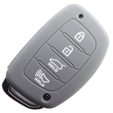 Schlüssel Silikon Cover Hülle Schutzhülle für Hyundai I40 keyless Go 4 Tasten