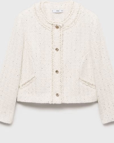 Mango tweedjacke mit - mango,