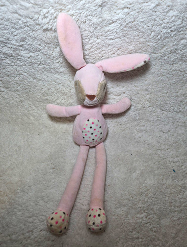 Stoffhase rosa kuschelhase - rosa,