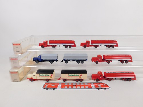 Wiking 6x lkw büssing - h0,