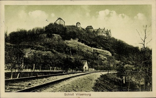 Vitzenburg der unstrut - ak,