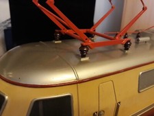 4x Werbeamt Sieck Modell 1:20 Replika Isolatoren Kunststoff BR 103 E03 braun