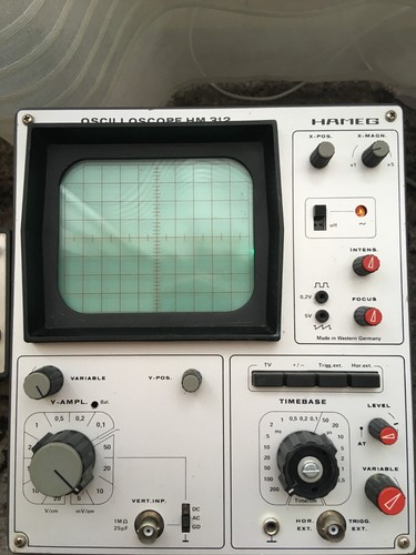 Hameg oszilloscop scope - hameg, hm312