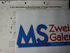 Piaggio Vespa Ciao PX Moped PXV Bravo Wechselstrom Blinklichtanlage Schaltplan