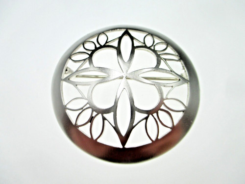Alte runde designer brosche - alte,