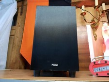 1x Magnat 510 cinemotion POWERED  Subwoofer, Schwarz, 3♎, 100W