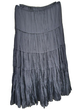 Joachim Bosse Rock Lagenlook Stufenrock Tellerrock Schwarz Gr.1 /36 /S NEUWERTIG