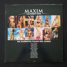 ♡ Maxim Beilage Kalender 2002, Cora Schuhmacher Männermagazin Erotik Zeitschrift