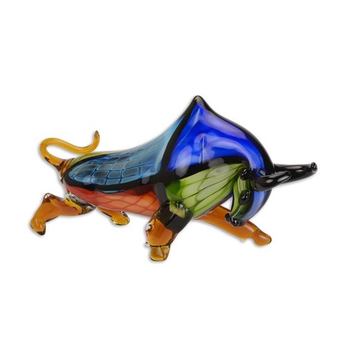 Glasfigur stier stierfigur - stier,,