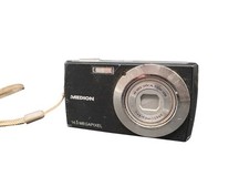 Medion  Digitalkamera MD86497 Schwarz 14 MP 4x Zoom Kompakt Händler Y2K