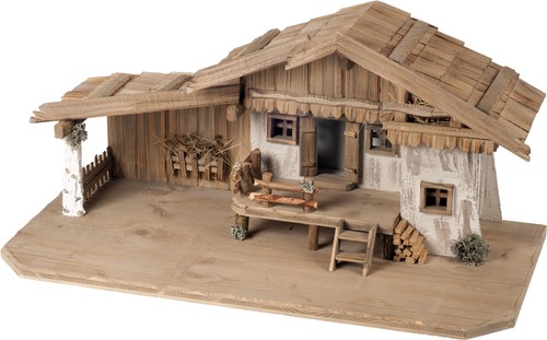 Krippenstall 80x40x37 aus - cm,