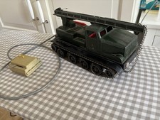 DDR Spielzeug NVA Fernlenkauto Fa. ELMES  BAT  Kabelfernsteuerung Raketenträger