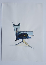 Aquarell tusche abstrakt - aquarell,