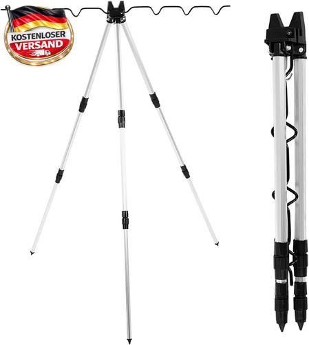 Angelrutenhalter dreibein - angelrutenhalter,